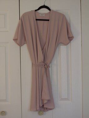 Babaton Mini Wrap Dress